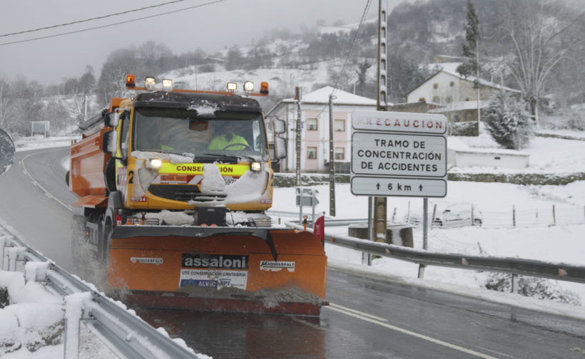 El conductor de las quitanieves, un trabajo de invierno