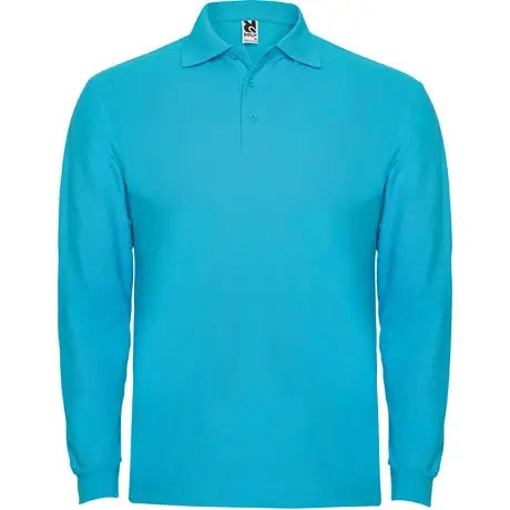 Polo de hombre manga larga 100% algodón