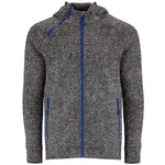 Chaqueta de punto felpado con capucha