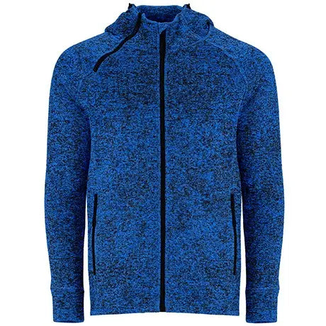 Chaqueta de punto felpado con capucha