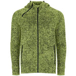 Chaqueta de punto felpado con capucha