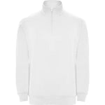 Sweatshirt Aneto com meio fecho e gola alta