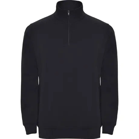 Sudadera con media cremallera y cuello alto Aneto