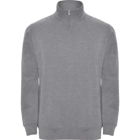 Sudadera con media cremallera y cuello alto Aneto