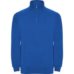 Sweatshirt Aneto com meio fecho e gola alta