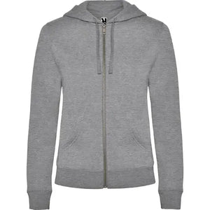 Sweatshirt de mulher com capuz forrado combinando