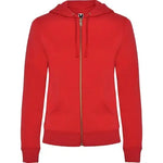 Sweatshirt de mulher com capuz forrado combinando