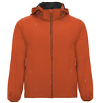 Softshell con capucha y corte deportivo