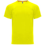Camiseta técnica unisex combinada