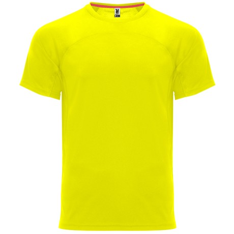 Camiseta técnica unisex combinada