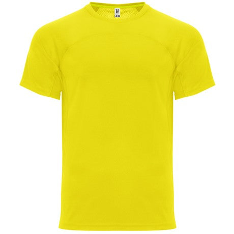Camiseta técnica unisex combinada