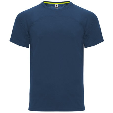 Camiseta técnica unisex combinada