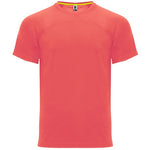 Camiseta técnica unisex combinada