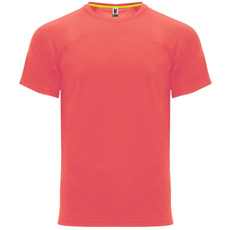 Camiseta técnica unisex combinada