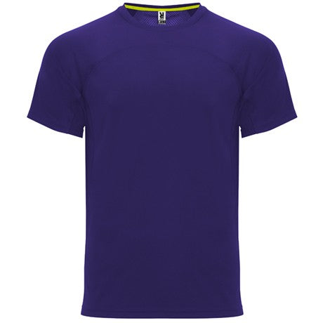 Camiseta técnica unisex combinada
