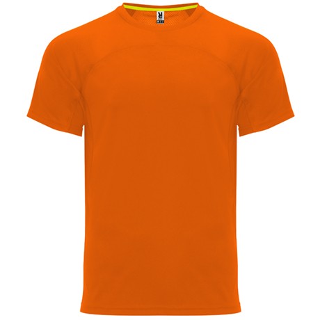 Camiseta técnica unisex combinada