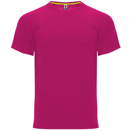 Camiseta técnica unisex combinada