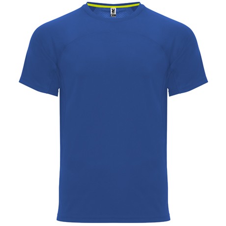 Camiseta técnica unisex combinada