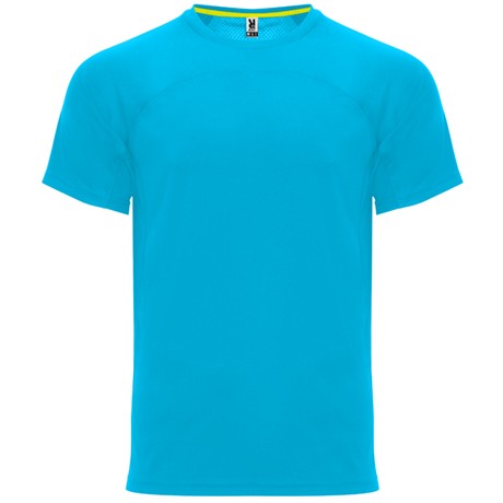 Camiseta técnica unisex combinada