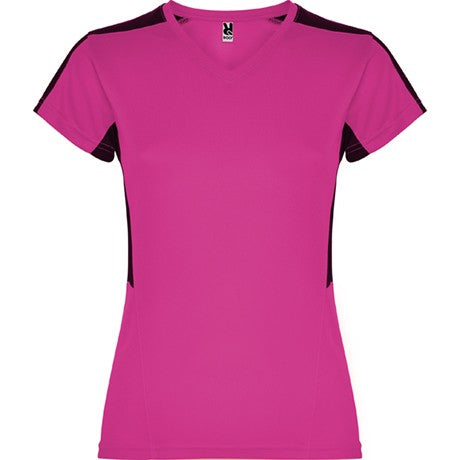 Camiseta técnica de manga corta para mujer