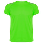 Camiseta técnica de manga corta ranglan