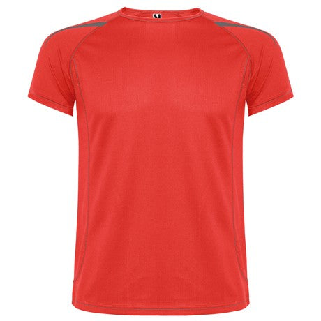 Camiseta técnica de manga corta ranglan