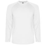 T-shirt técnica raglan de manga comprida