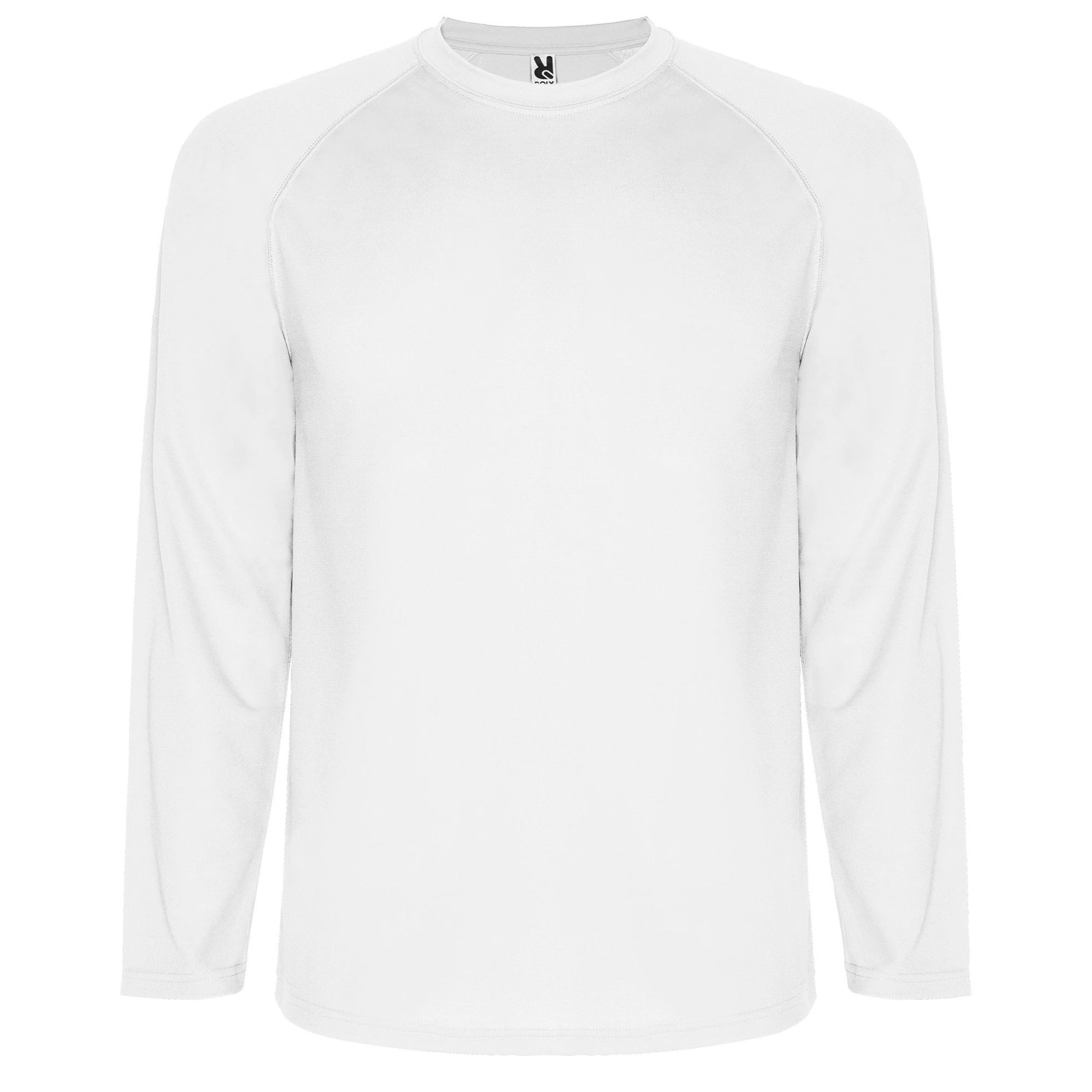 T-shirt técnica raglan de manga comprida