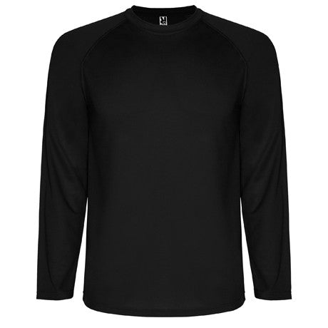 Camiseta técnica de manga larga ranglán