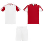 Conjunto desportivo unissexo composto por 2 t-shirts + 1 calça.