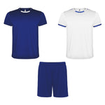 Conjunto desportivo unissexo de CORRIDA composto por 2 t-shirts + 1 calça.