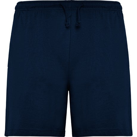 Bermuda unisex con bolsillos laterales y cinturilla elástica con cordón ajustable