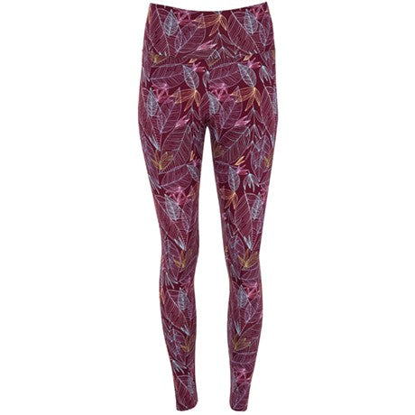 Malla tobillera deportiva de mujer estampada