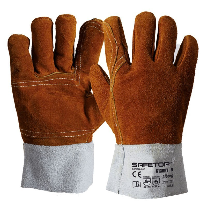 Guantes de soldador reforzado alborg SAFETOP 130RY - KRNN Prove