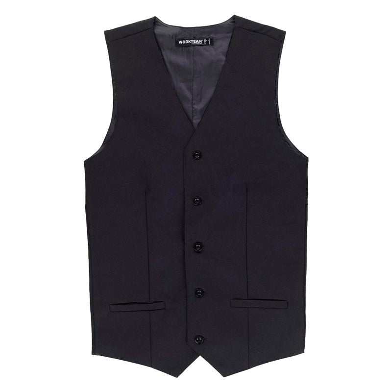 Chaleco de hombre con dos bolsillos.  Color negro - KRNN Prove