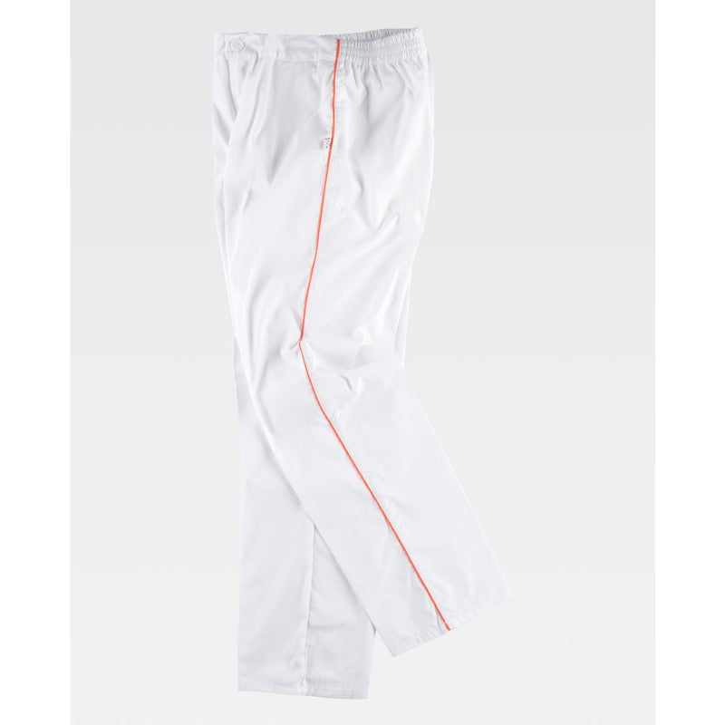 Pantalón recto elástico de cintura