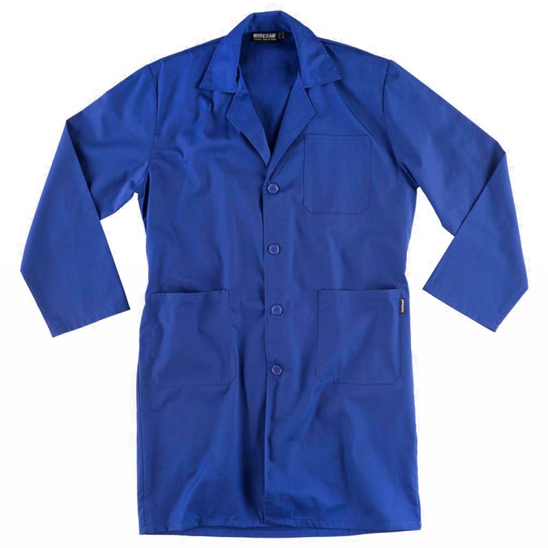 Bata de caballero con cierre de botones