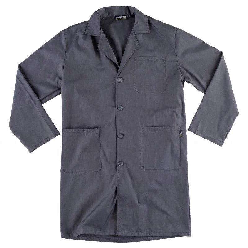 Bata de caballero con cierre de botones