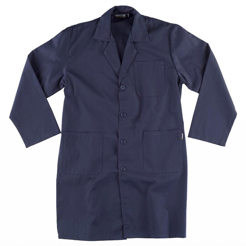 Bata de caballero con cierre de botones