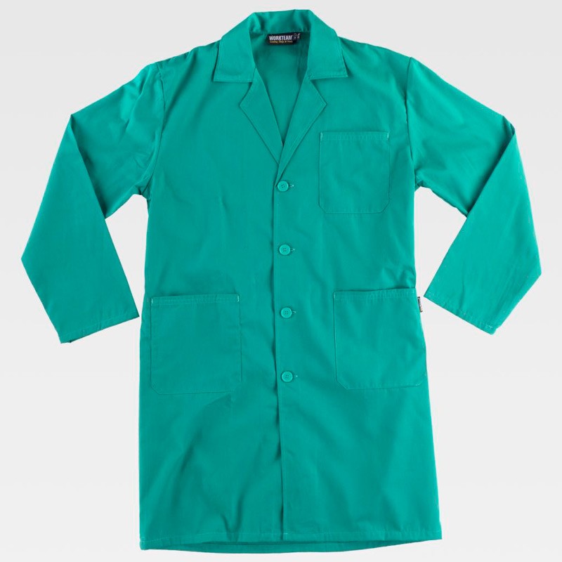 Bata de caballero con cierre de botones