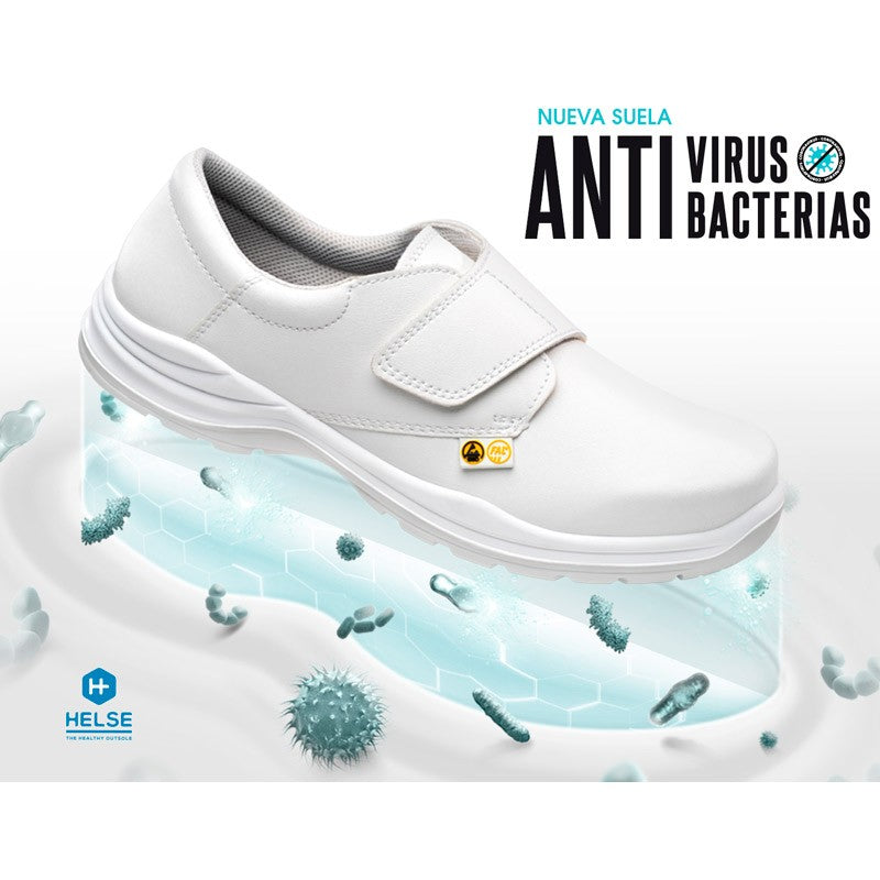 Zapato modelo BARCELONA HELSE con cierre de velcro