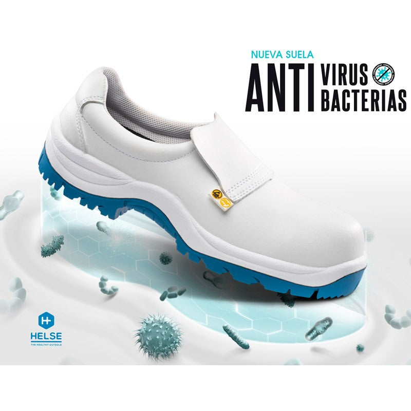 Zapato S2 de microfibra LEVANTE HELSE