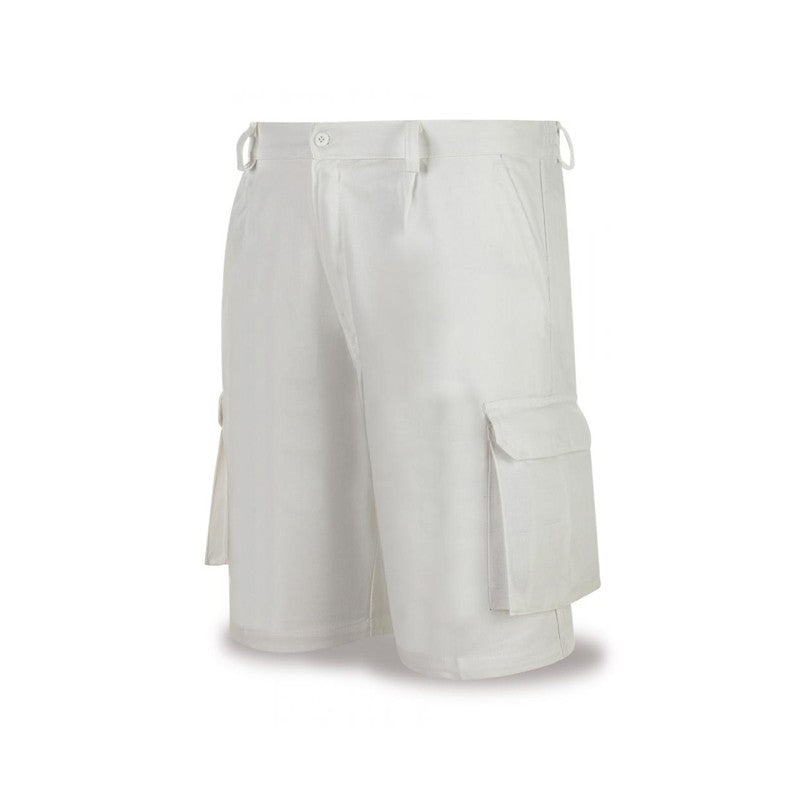 Bermudas de algodão com vários bolsos