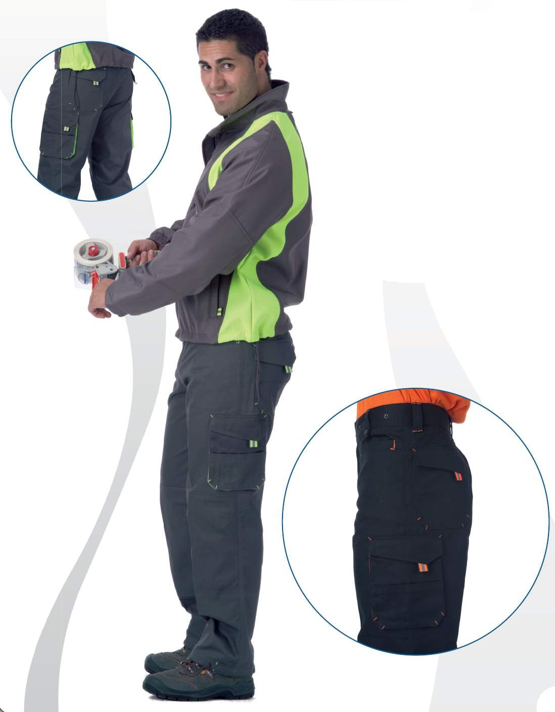 Pantalón multibolsillos línea 6 - WF1619