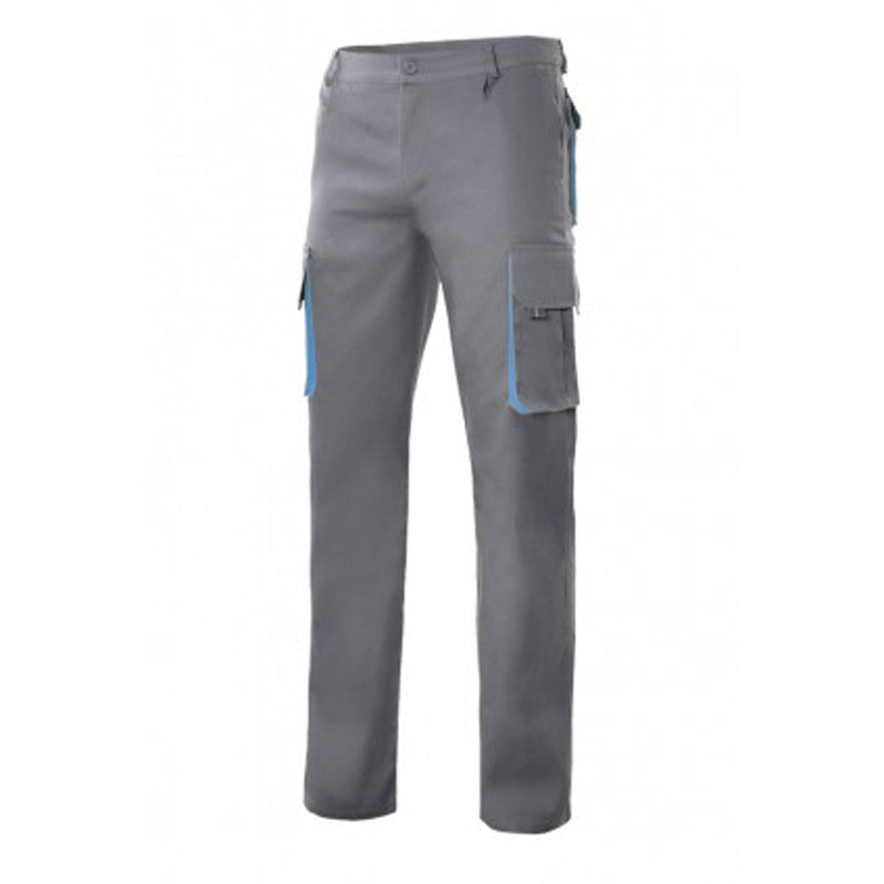 Pantalón bicolor multibolsillos Velilla 103004
