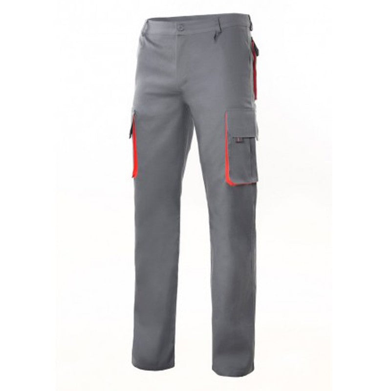 Pantalón bicolor multibolsillos Velilla 103004