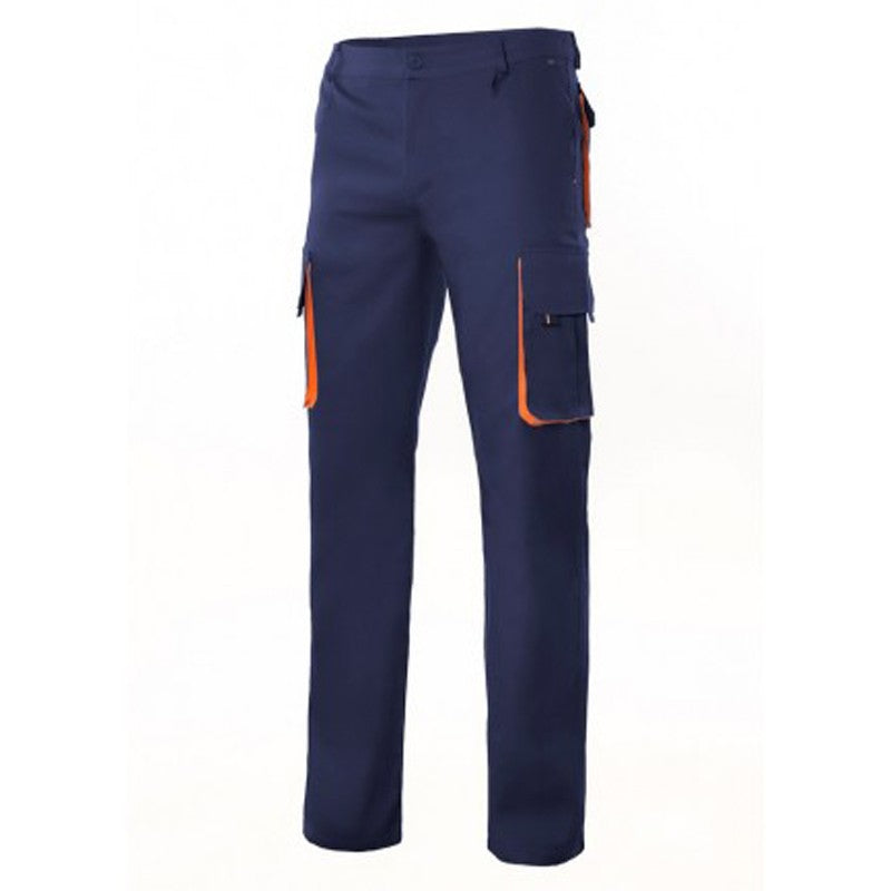 Pantalón bicolor multibolsillos Velilla 103004