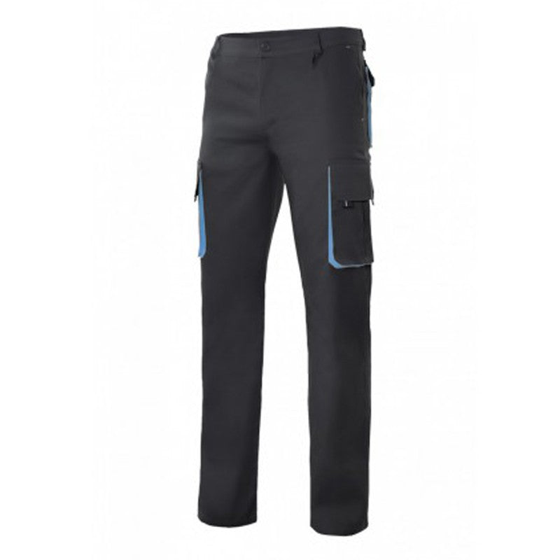 Pantalón bicolor multibolsillos Velilla 103004