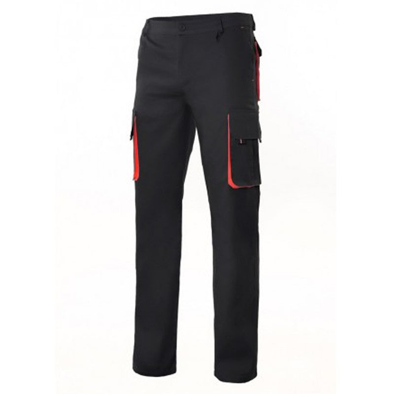 Pantalón bicolor multibolsillos Velilla 103004