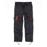 Pantalón de trabajo multibolsillos combinado